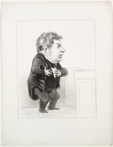 Michel Goudchaux, 1849. by Honoré Daumier