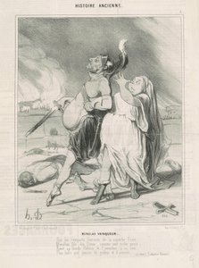 muzaffer Menelaos by Honoré Daumier