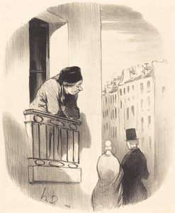 ben de gençtim... by Honoré Daumier