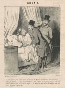 Sevgili dostum, öğrendik... by Honoré Daumier