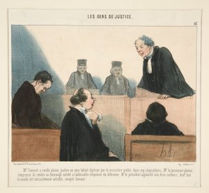 Bay. by Honoré Daumier