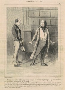 Hocam çok iyisiniz... by Honoré Daumier