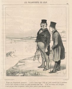 Endişelenme... by Honoré Daumier