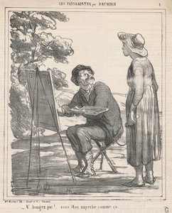 Kımıldama! ... by Honoré Daumier