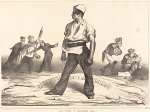 Onunla uğraşma!! by Honoré Daumier
