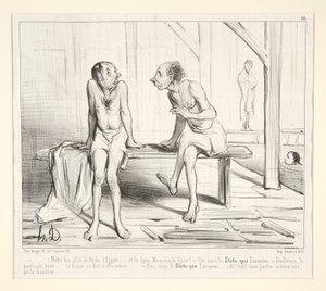 İyi müttefikimiz Pacha d by Honoré Daumier