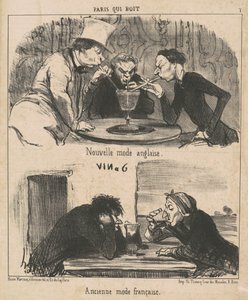 Yeni İngiliz Modası by Honoré Daumier