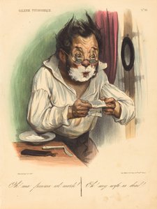 Ey! Karım öldü! by Honoré Daumier