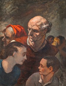 Barikatlarda by Honoré Daumier