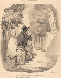 Antika her zaman güzeldir denilebilir... by Honoré Daumier