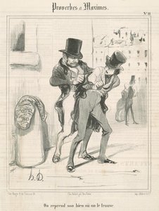 Malımızı geri alırız veya buluruz by Honoré Daumier