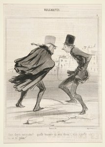 On Bir Derece Santigrat! by Honoré Daumier