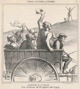 avın açılışı by Honoré Daumier