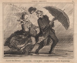 Parisli Skeçler: Bu Bir Şey Değil Eleanor by Honoré Daumier