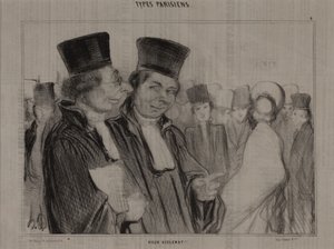 Parisli Tipler, hayır. 4: Yaşlı Alçak! by Honoré Daumier