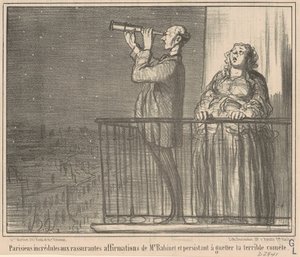 İnanılmaz Parisliler... by Honoré Daumier