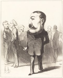 Pierre-Napolyon Bonapart by Honoré Daumier