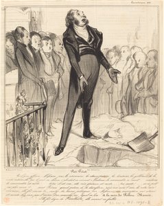 Evlada Dindarlığı by Honoré Daumier