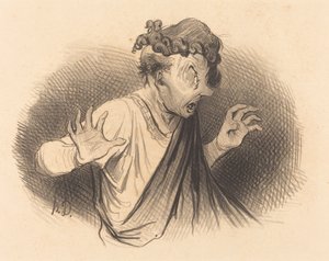 Bu Yılanlar kimin için... by Honoré Daumier