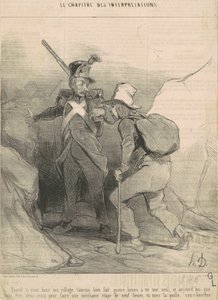 Köyünüzdeyken... by Honoré Daumier