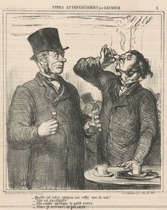 hakkındaki görüşünüz nedir... by Honoré Daumier