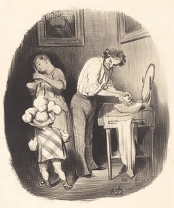 Ne kadar hoş, Dodore... by Honoré Daumier