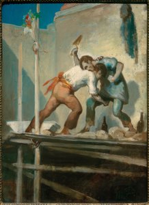 itiş kakış masonlar by Honoré Daumier