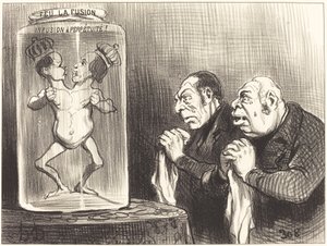 Gereksiz pişmanlıklar! by Honoré Daumier