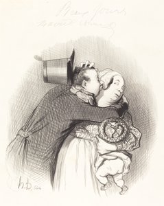 ülke toplantısı by Honoré Daumier