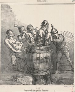 Yenilenmiş küçük Danaides by Honoré Daumier
