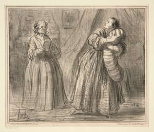 tekrarlama by Honoré Daumier