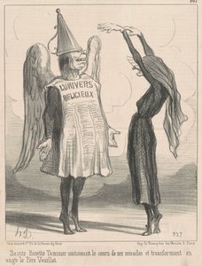 Aziz Rozet Tamisier... by Honoré Daumier