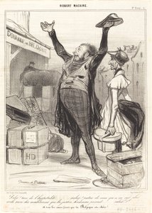 Merhaba! Misafirperverlik diyarı... by Honoré Daumier