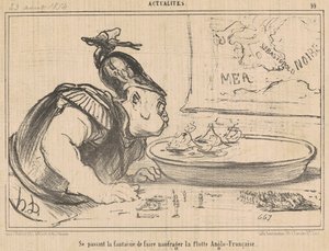 Yıkım fantezisinden geçmek... by Honoré Daumier