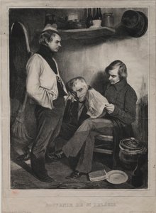 Hatıra Hapishanesi ot Ste. pelaji by Honoré Daumier