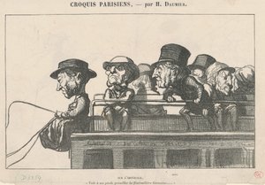 İmparatorlukta by Honoré Daumier