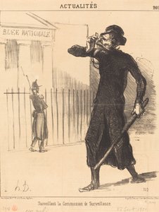 Denetim Kurulu Başkanı by Honoré Daumier