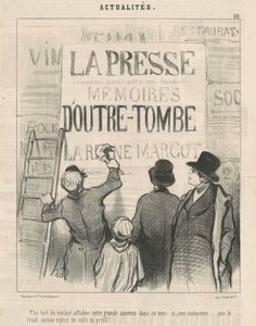 Bu ilanı yayınlamak istemeniz yanlış... by Honoré Daumier