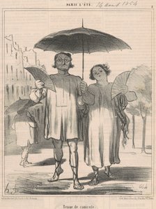 Isı dalgası kıyafeti by Honoré Daumier