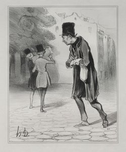 Puro Kütükleri Koleksiyoncusu by Honoré Daumier