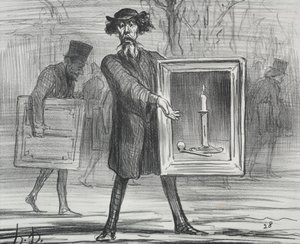 1859 Sergisi (levha 1): Bunu Reddettiler Cahiller! by Honoré Daumier