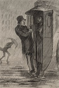 Omnibus: Dolu. by Honoré Daumier