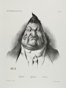 Geçmiş, Şimdi, Gelecek, levha 349, 1834 by Honoré Daumier