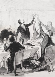Günün Hayırseverleri, levha 8: A 43d Tost... Temperance Society