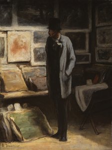 Baskı Toplayıcı, c. 185763. by Honoré Daumier