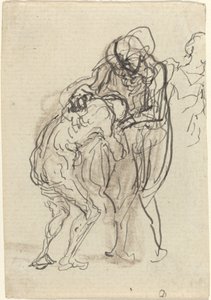 müsrif oğul by Honoré Daumier