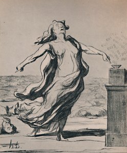 Bu Öldürdü, 1871, 1946 by Honoré Daumier