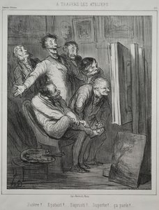 Stüdyolar aracılığıyla by Honoré Daumier