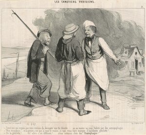 Almak! Yeni keşfettik sanıyordum... by Honoré Daumier