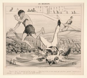 İşte burada by Honoré Daumier